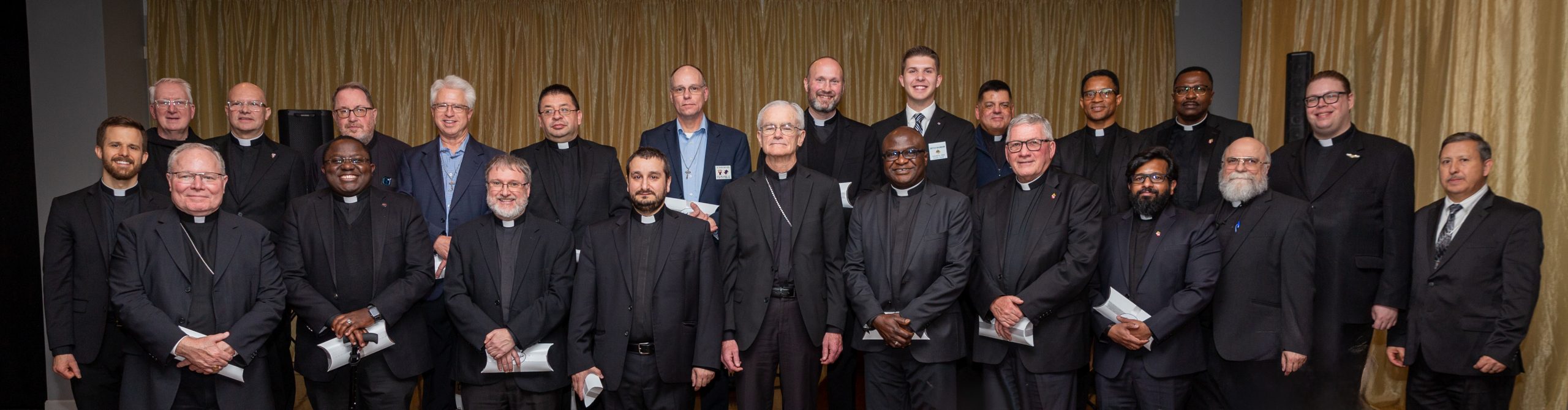 Dallas Diocese Clergy at DDC Banquet